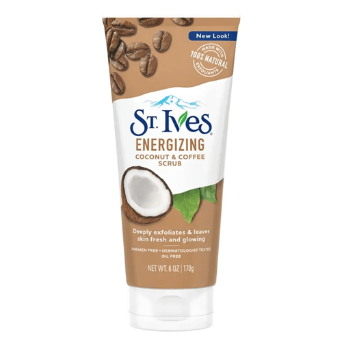 366679_St. Ives Energizing Coconut Coffee Face Scrub - 170g-500x500